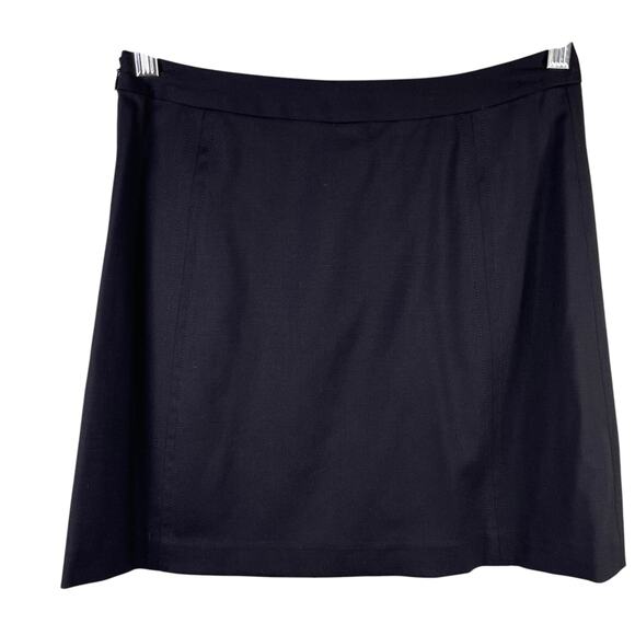 Milly of New York Black Mini Skirt 6 Gold Chain Y2K - Picture 12 of 16